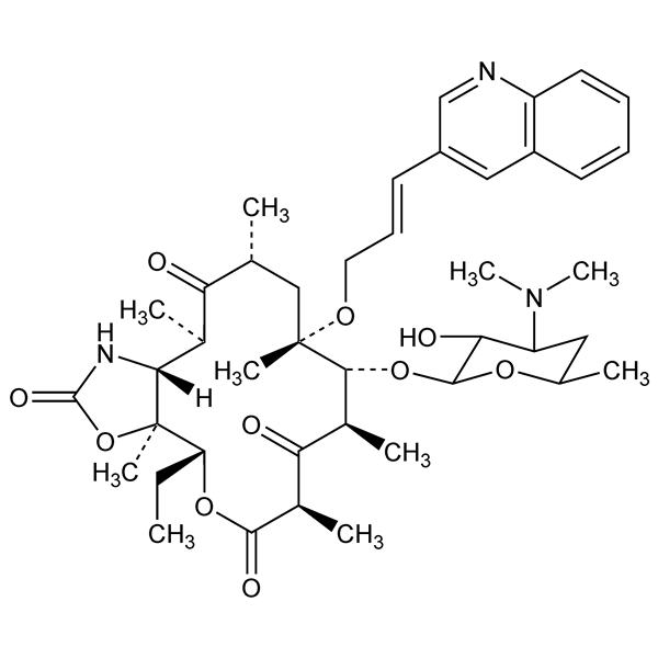 Graphical representation of Cethromycin