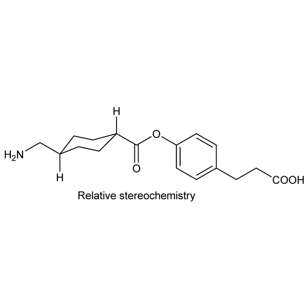 Graphical representation of Cetraxate