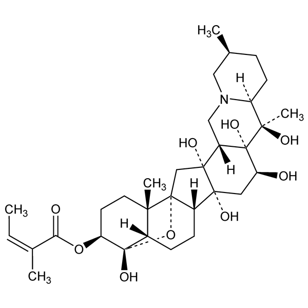 Graphical representation of Cevadine