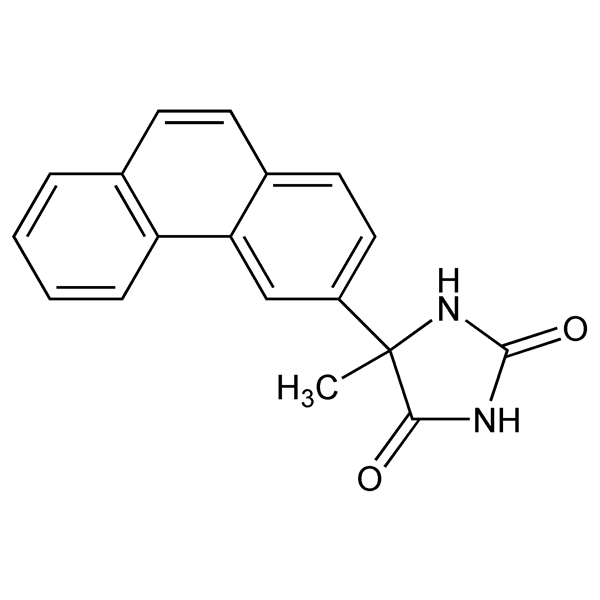 Graphical representation of 5-Methyl-5-(3-phenanthryl)hydantoin