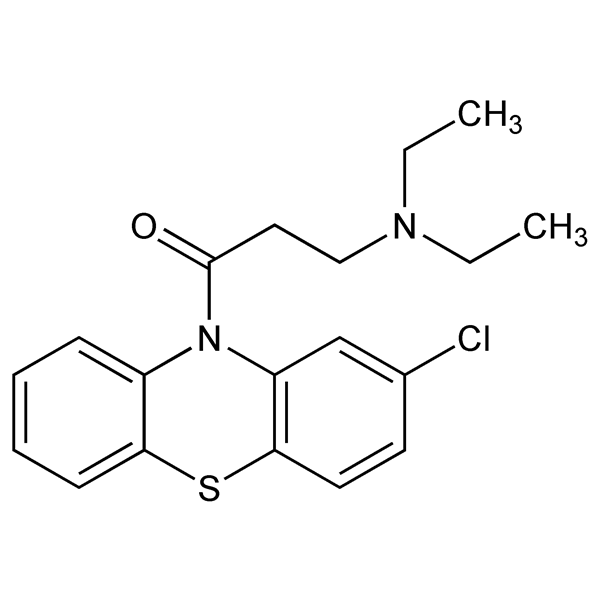 Graphical representation of Chloracizine