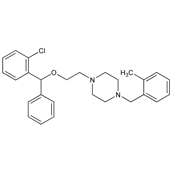 Graphical representation of Chlorbenzoxamine