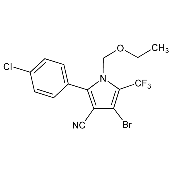 Graphical representation of Chlorfenapyr