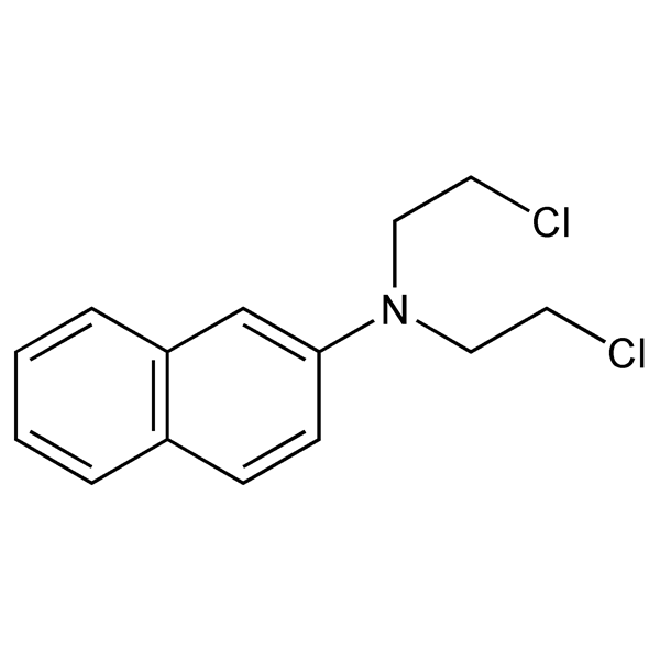 Graphical representation of Chlornaphazine