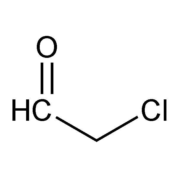 Graphical representation of Chloroacetaldehyde