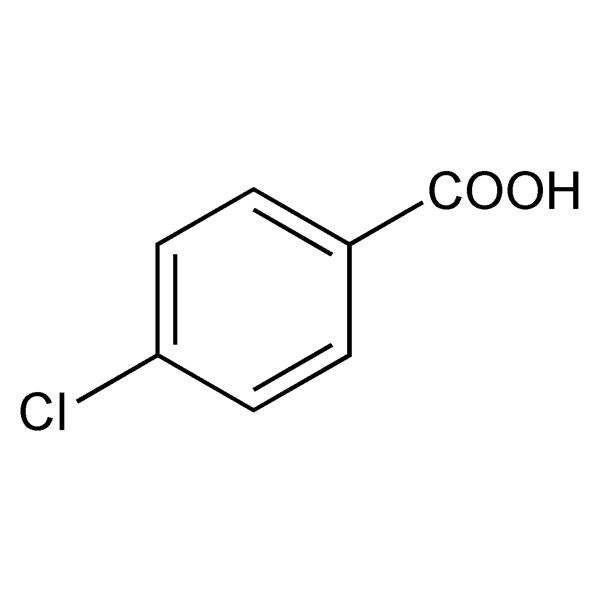 Graphical representation of p-Chlorobenzoic Acid