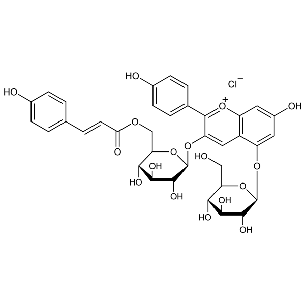 Graphical representation of Monardein Chloride