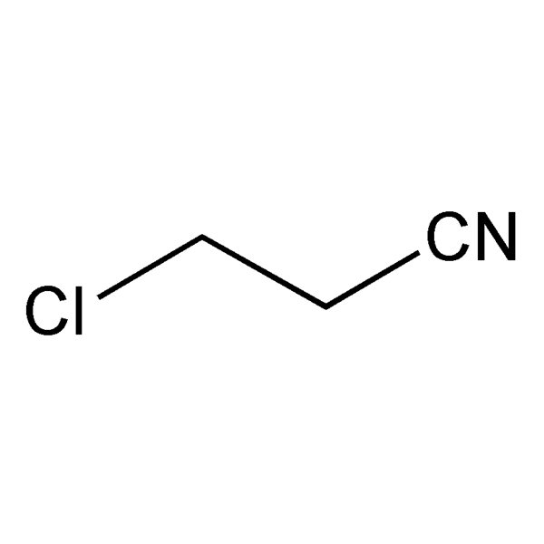 Graphical representation of β-Chloropropionitrile