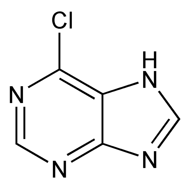 Graphical representation of 6-Chloropurine