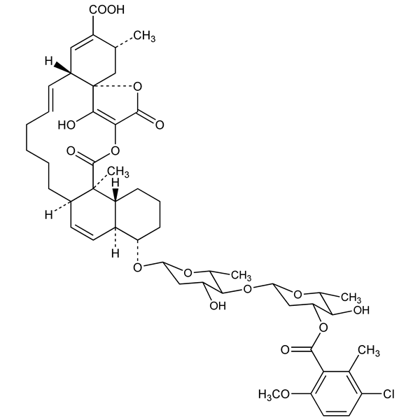 Graphical representation of Chlorothricin