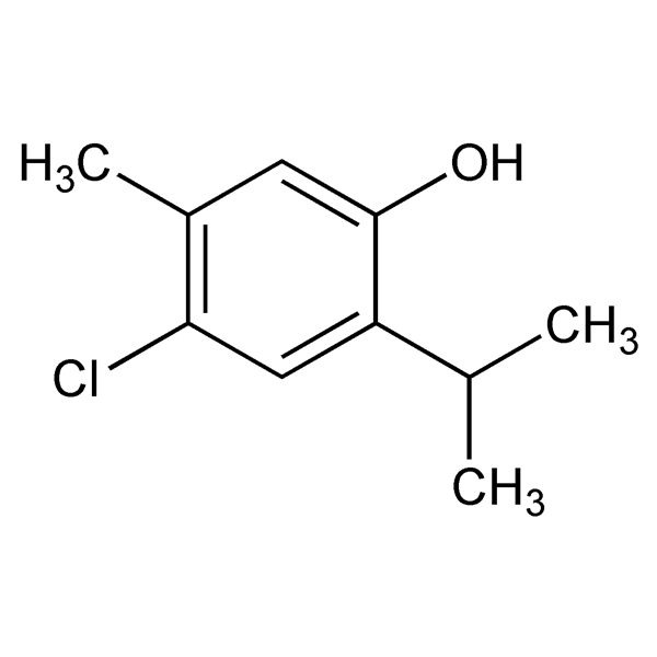 Graphical representation of Chlorothymol