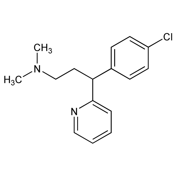 Graphical representation of Chlorpheniramine