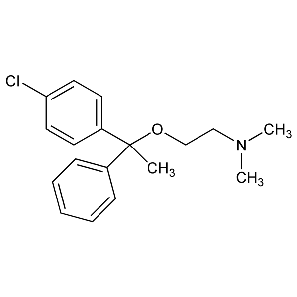 Graphical representation of Chlorphenoxamine