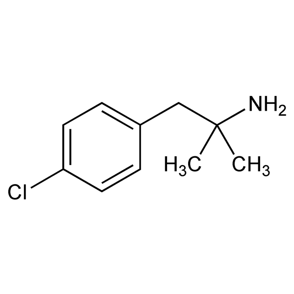 Graphical representation of Chlorphentermine