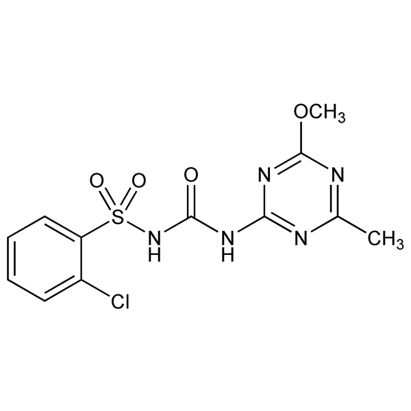 Graphical representation of Chlorsulfuron