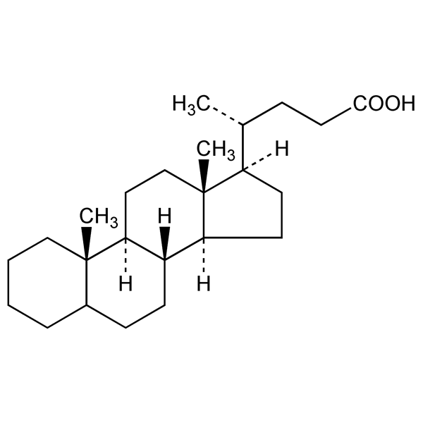 Graphical representation of Cholanic Acid