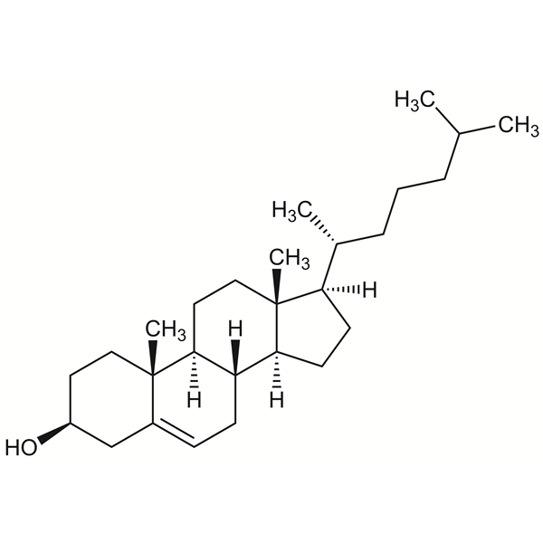 Graphical representation of Cholesterol