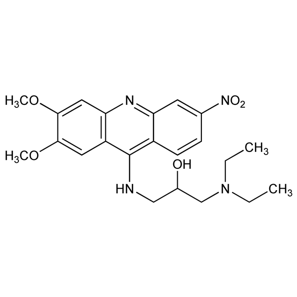 Graphical representation of Nitroakridin 3582