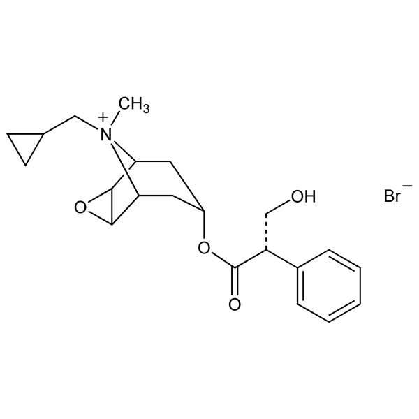 Graphical representation of Cimetropium Bromide