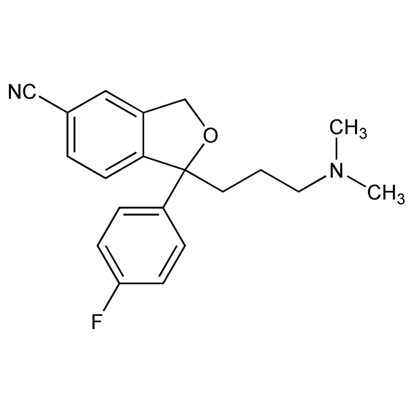 Graphical representation of Citalopram