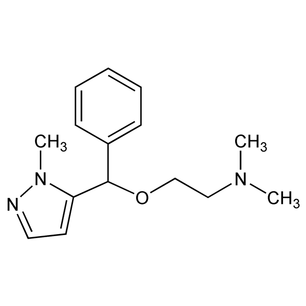 Graphical representation of Cizolirtine