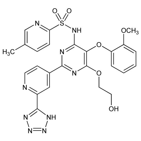 Graphical representation of Clazosentan