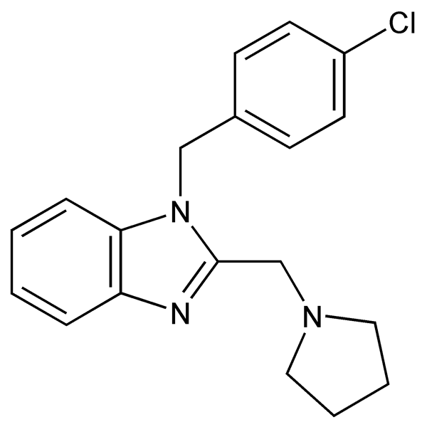 Graphical representation of Clemizole