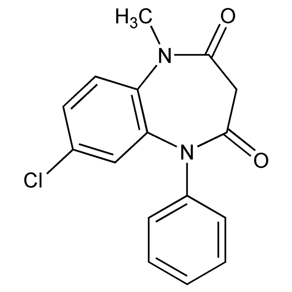 Graphical representation of Clobazam