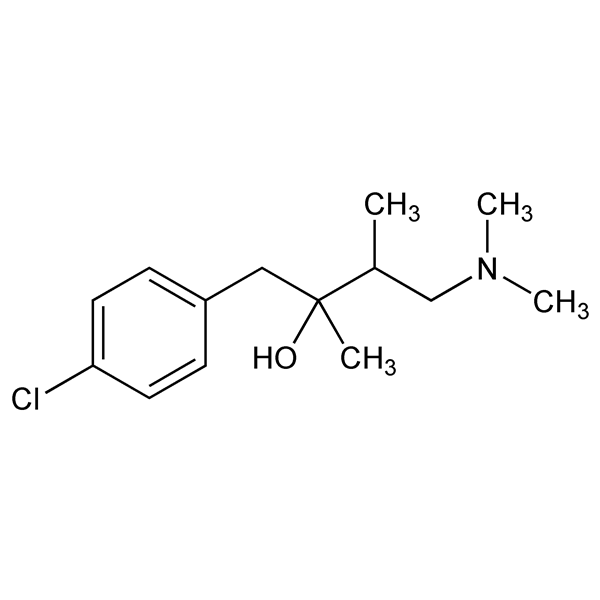 Graphical representation of Clobutinol