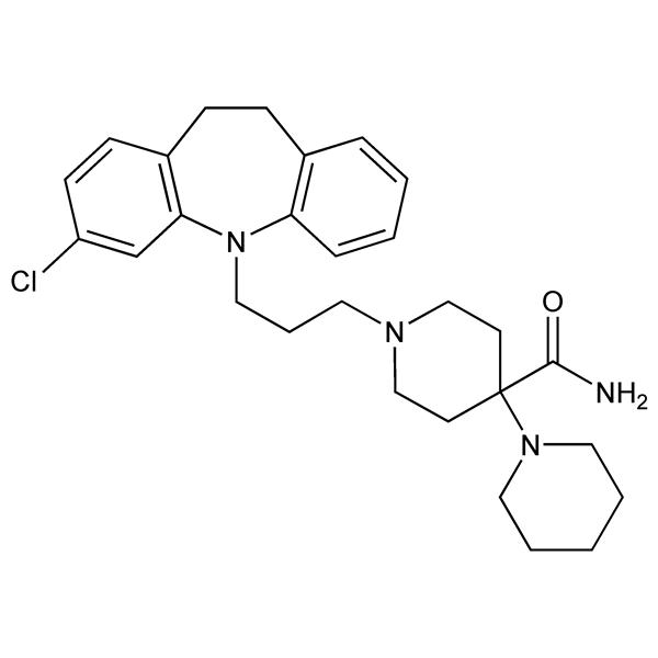 Graphical representation of Clocapramine