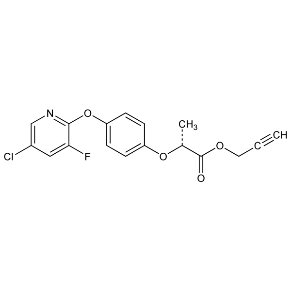 Graphical representation of Clodinafop-propargyl