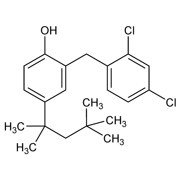 Graphical representation of Clofoctol