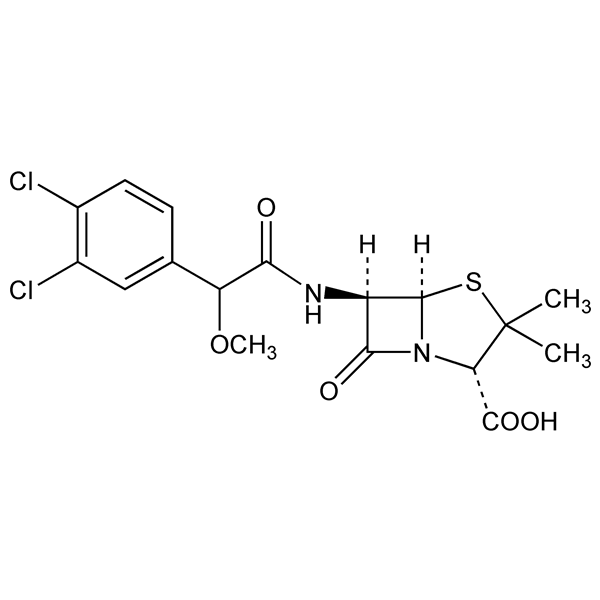 Graphical representation of Clometocillin