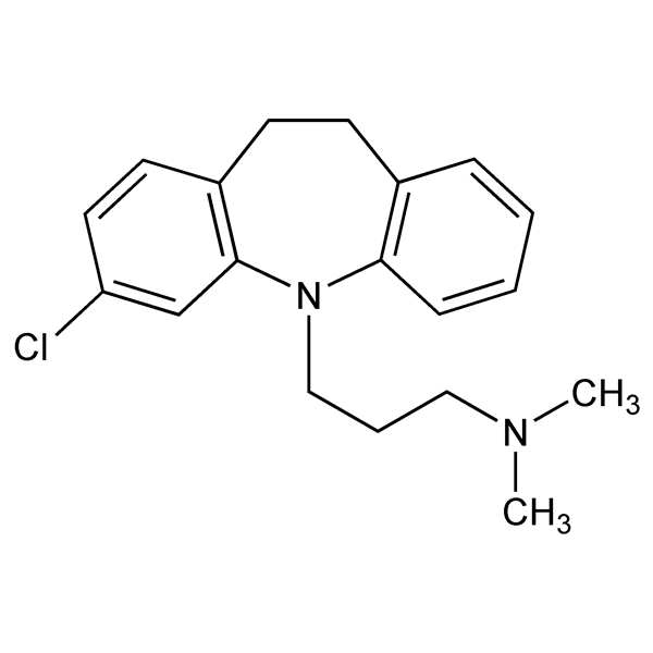 Graphical representation of Clomipramine