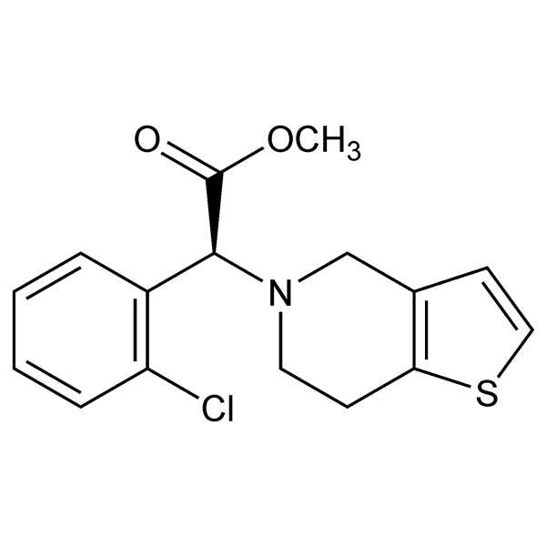 Graphical representation of Clopidogrel