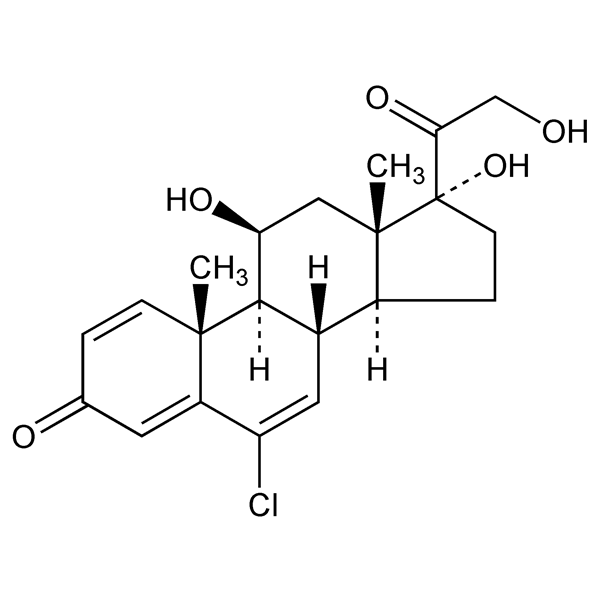 Graphical representation of Cloprednol