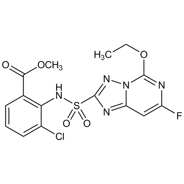 Graphical representation of Cloransulam-methyl