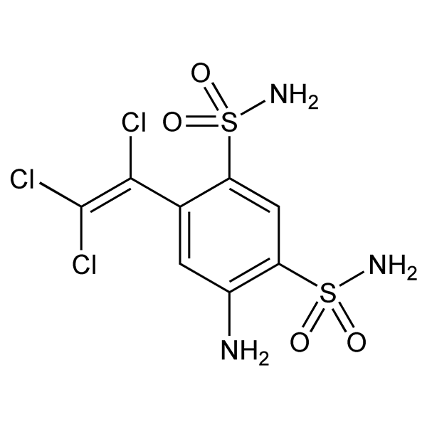 Graphical representation of Clorsulon