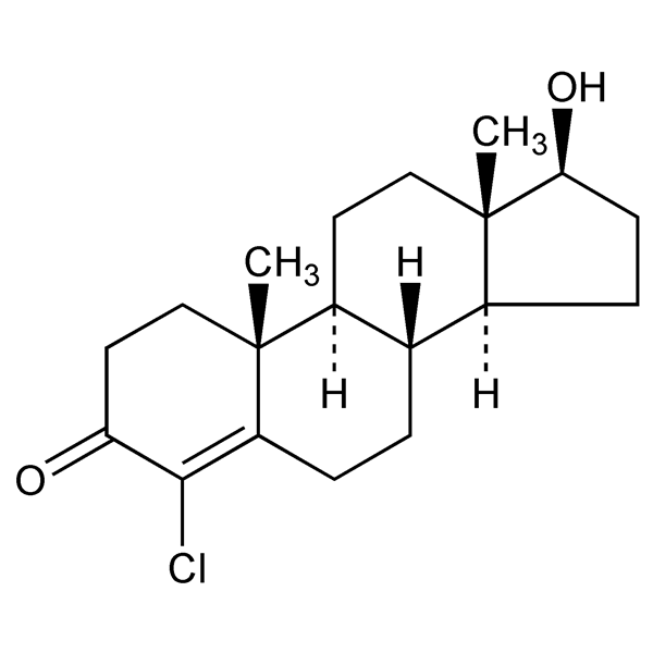 Graphical representation of Clostebol