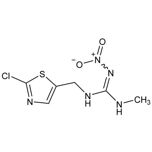 Graphical representation of Clothianidin