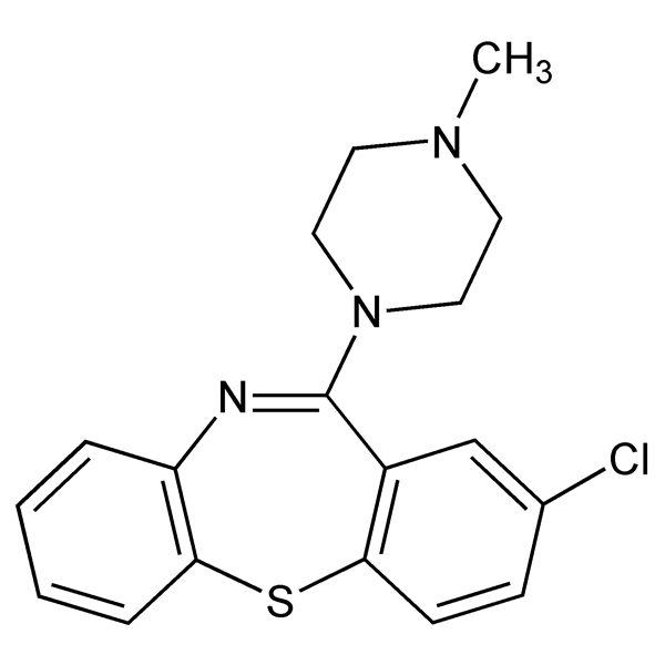 Graphical representation of Clothiapine