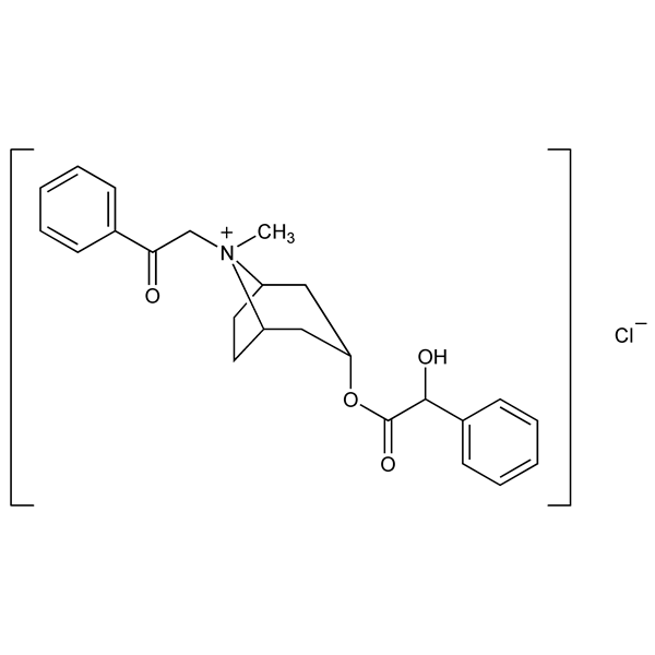 Graphical representation of Phenactropinium Chloride