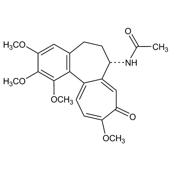 Graphical representation of Colchicine