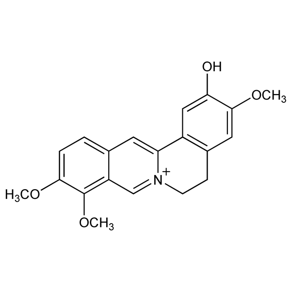 Graphical representation of Columbamine