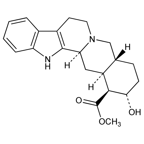 Graphical representation of Corynanthine