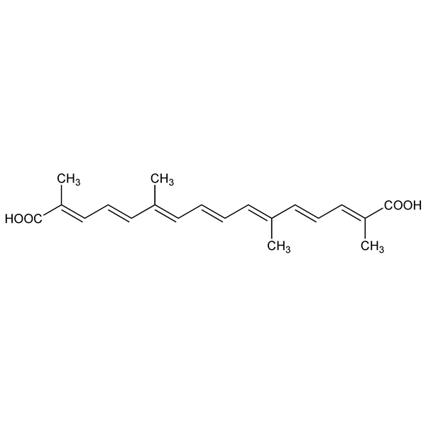 Graphical representation of Crocetin