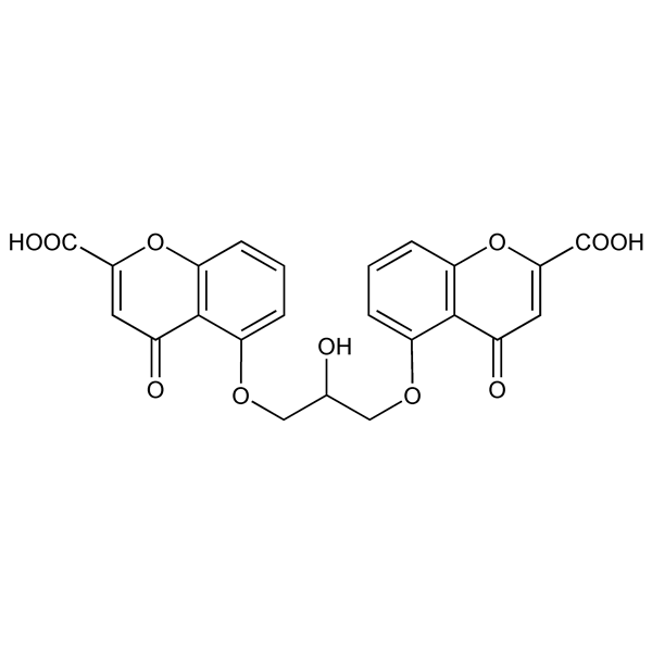 Graphical representation of Cromolyn