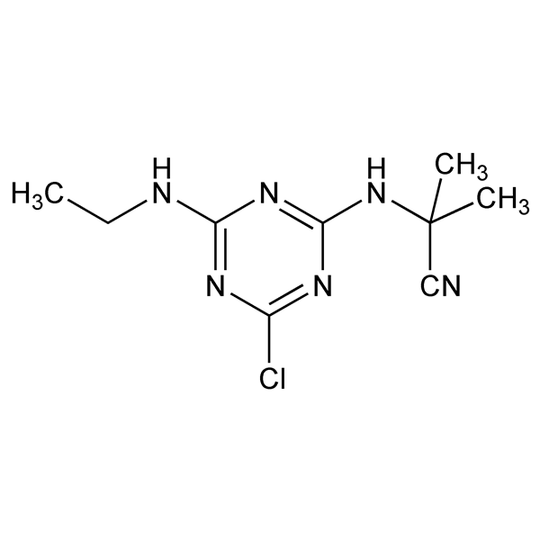 Graphical representation of Cyanazine