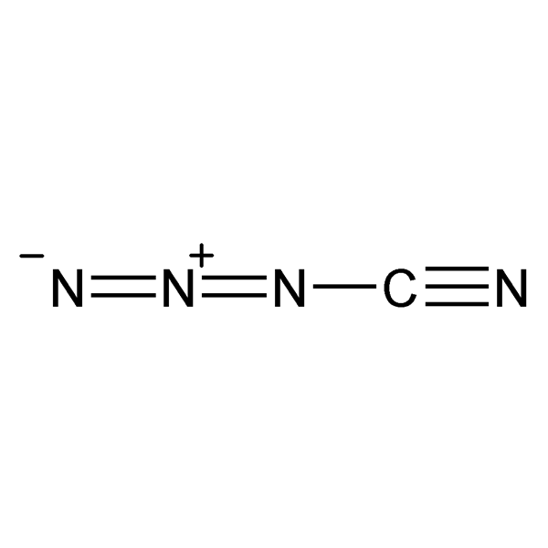 Graphical representation of Cyanogen Azide