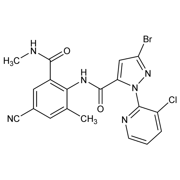 Graphical representation of Cyantraniliprole